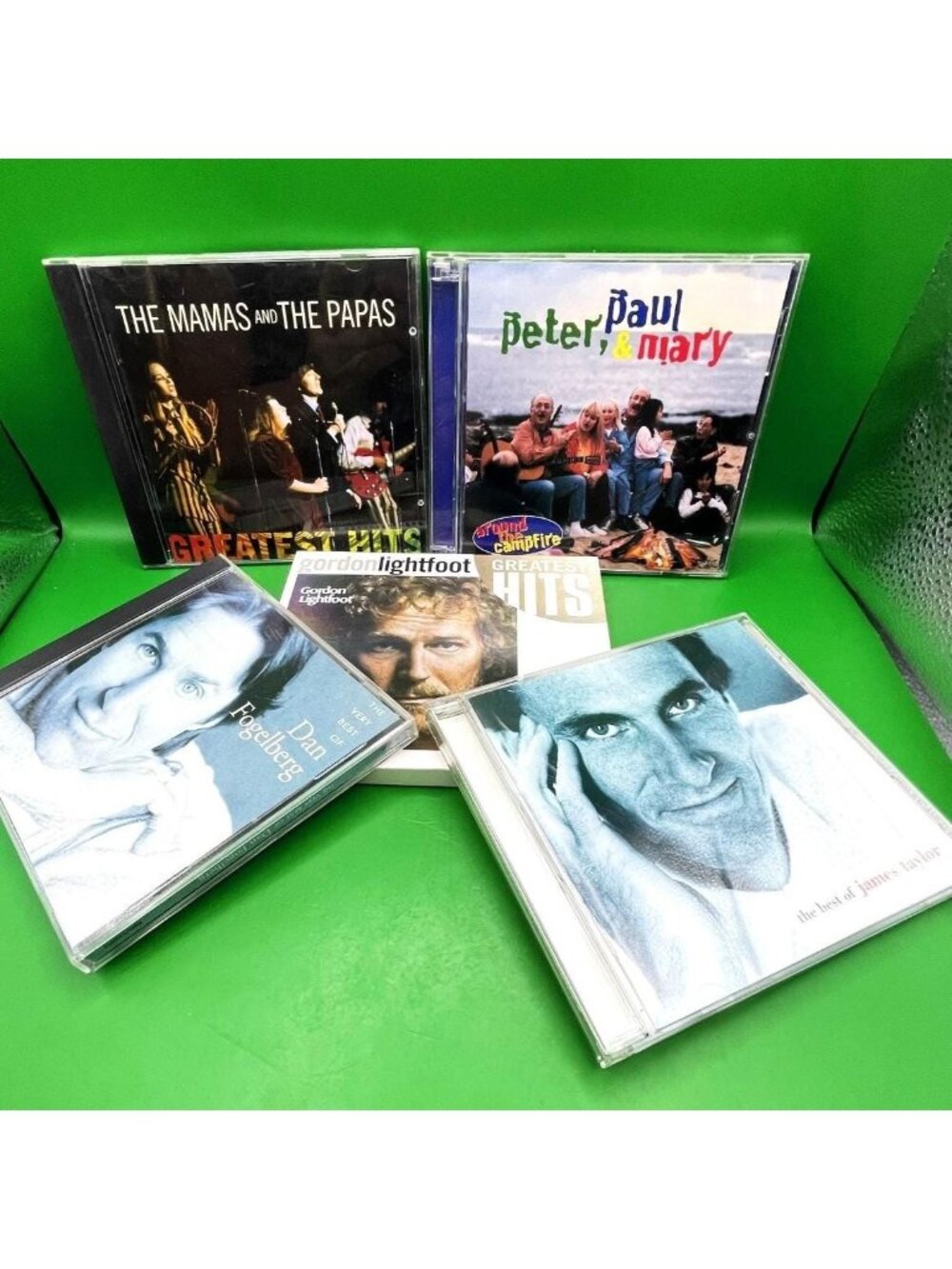 Lot 5 CD Greatest Hits Dan Fogelberg James Taylor 60s 70s Folk Soft Rock Music